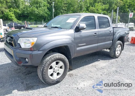2014 Toyota Tacoma Base V6 из США, поврежденный, VIN 5TFLU4EN0EX091220